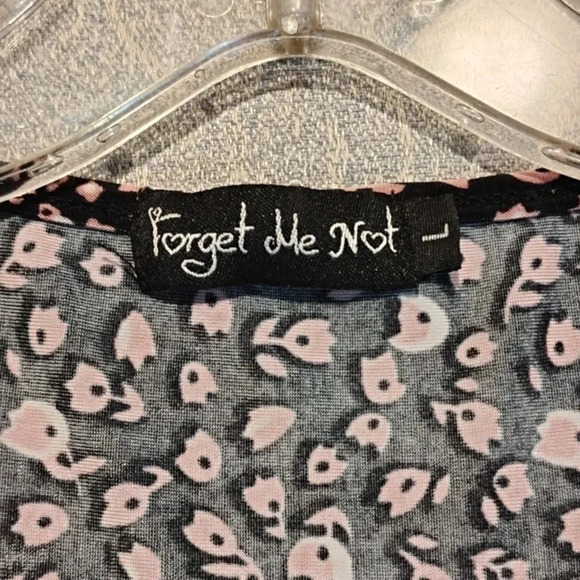 Forget Me Not Women's Stretch Tunic Scoop  Neck Size Large - Picture 2 of 11